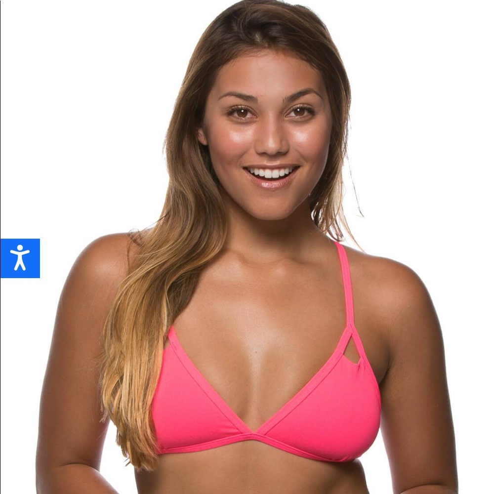 Finn Bikini Top Jolyn Hot Pink